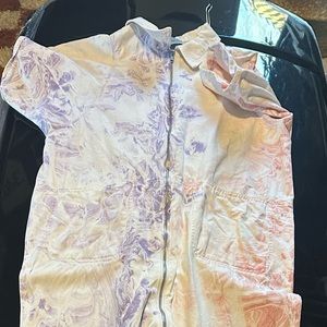 Rachel comey barrie jumpsuit ice dye size 4